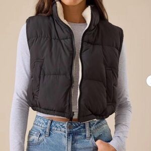 Leilani Reversible Cropped Vest